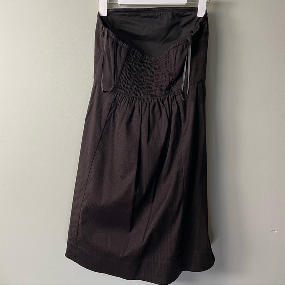 Dress - Strapless Limited Brown Subtle Texture / Size 8 - Picture 5 of 7